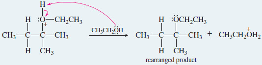 Rearrangements in the SN1 Reactions