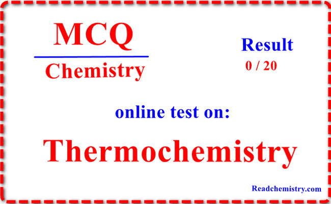 Thermochemistry – online MCQ test
