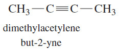 Nomenclature of Alkynes