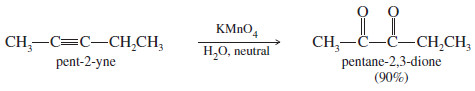 Oxidation of Alkynes