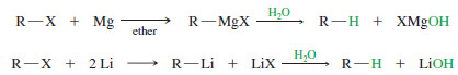 Side Reactions of Organometallic Reagents