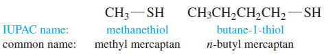 Thiols (Mercaptans)