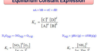 Equilibrium Constant Expression