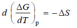 Gibbs Helmholtz Equations