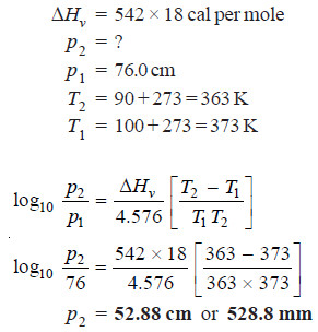 Clausius-Clapeyron equation – Derivation with Applications