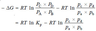 Van’t Hoff isotherm - Van’t Hoff Isochore