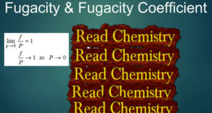 Fugacity and activity